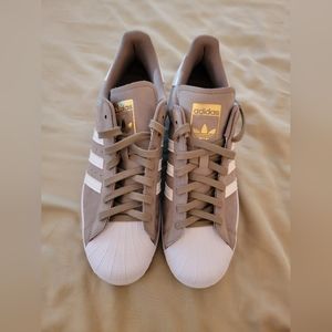 Adidas Superstar Sneakers Sage/White - Size 13